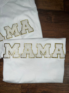Mama Chenille Patch Short Sleeve